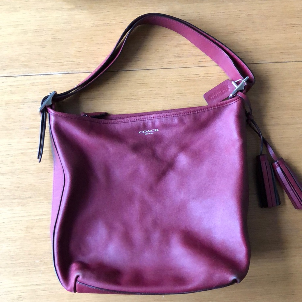 Vintage Coach purse with adjustable strap